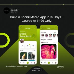 Build a Social Media App in 15 Days with Flutter, Dart & AI – No Coding Needed